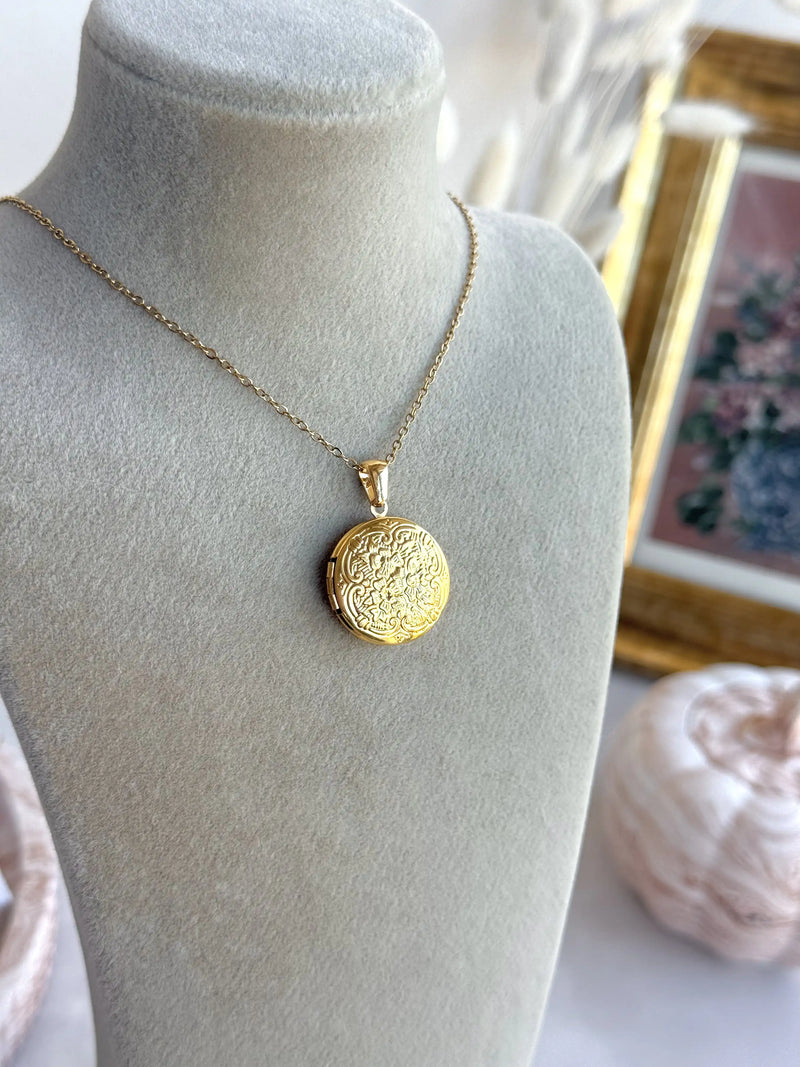 Vintage Patterned Locket