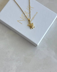 Stone-Set Turtle Necklace - thumbnail 1