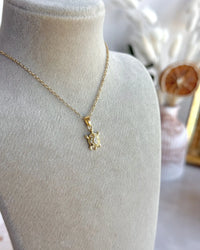 Stone-Set Turtle Necklace - thumbnail 3