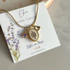 October Birth Month Zodiac Locket Necklace