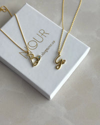 925 Sterling Silver | Heart Initial Birthstone Necklace - thumbnail 2