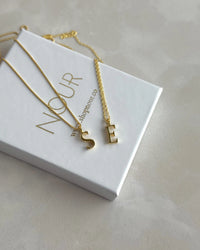 925 Sterling Silver | Classic Initial Necklace - thumbnail 1