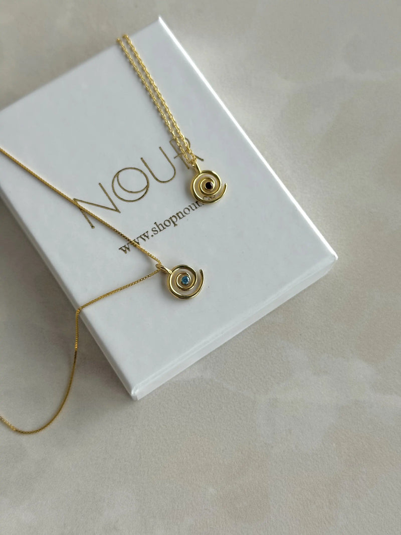 925 Sterling Silver | Infinity Birthstone Necklace
