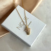 Pearl Basket Necklace