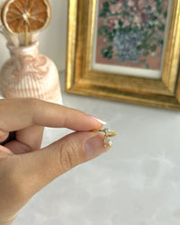 925 Sterling Silver | Initial Birthstone Ring - thumbnail 3