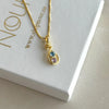 925 Sterling Silver | Double Birthstone Necklace