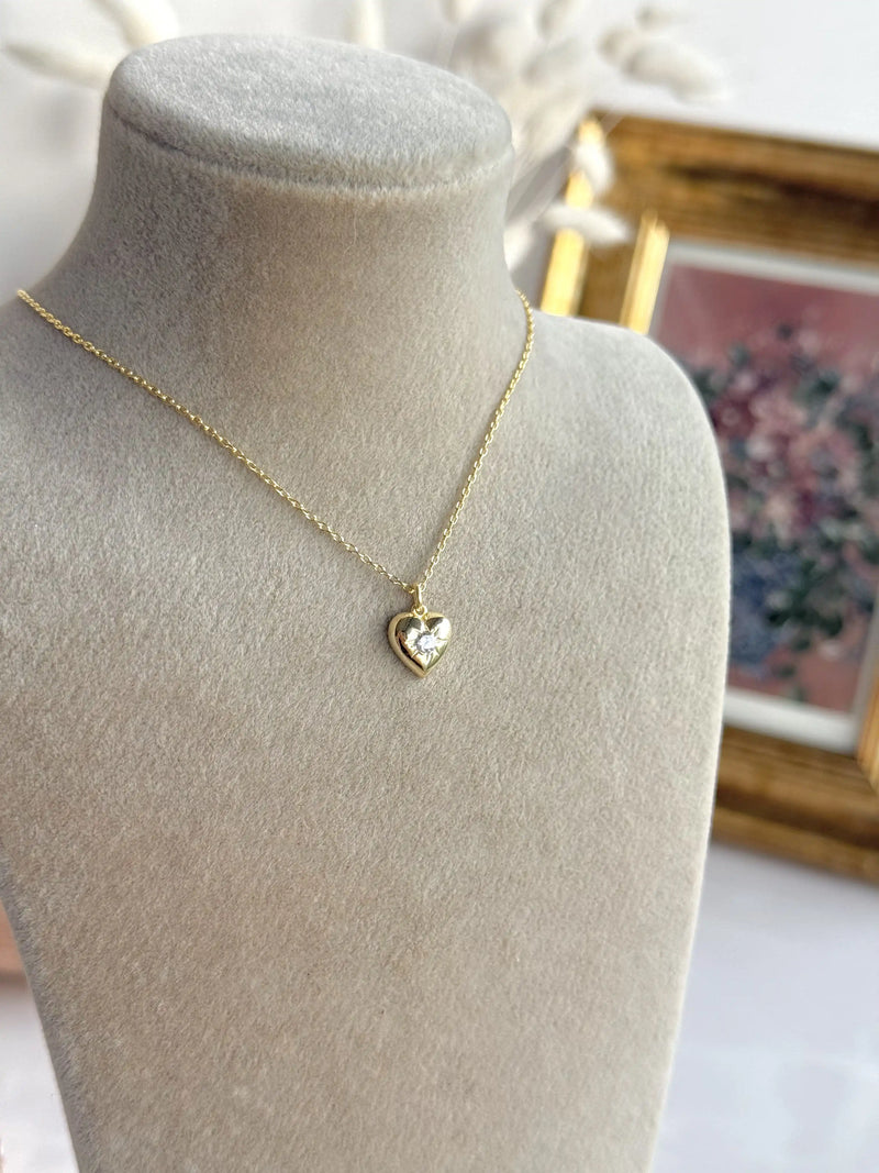 925 Sterling Silver | Minimal Heart Necklace