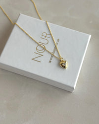 925 Sterling Silver | Minimal Heart Necklace - thumbnail 3
