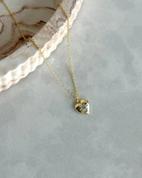 925 Sterling Silver | Minimal Heart Necklace - thumbnail 1