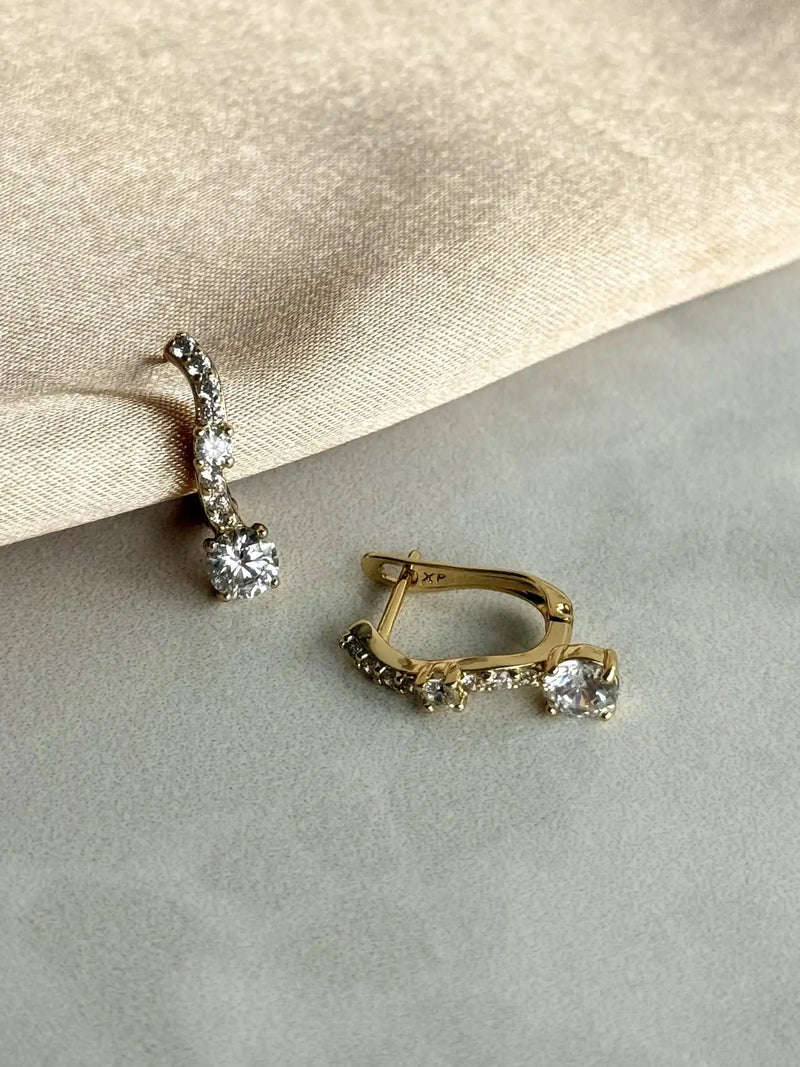 No. 11 Earrings 14K Series