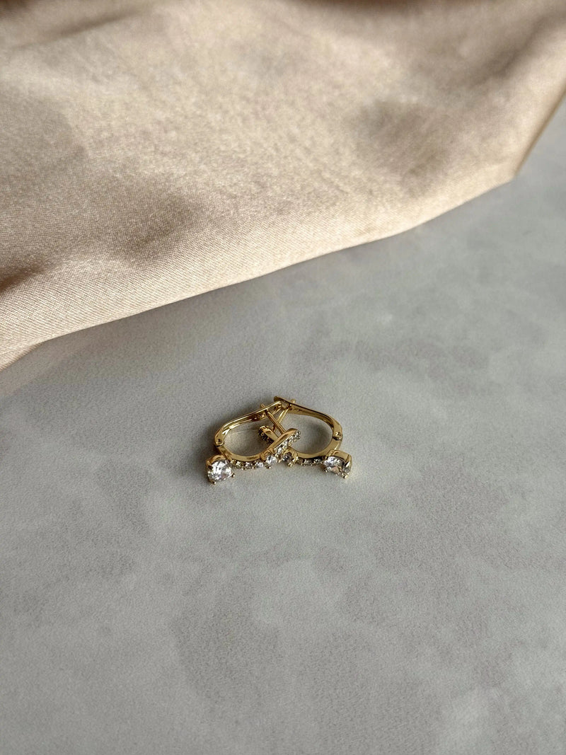 No. 11 Earrings 14K Series