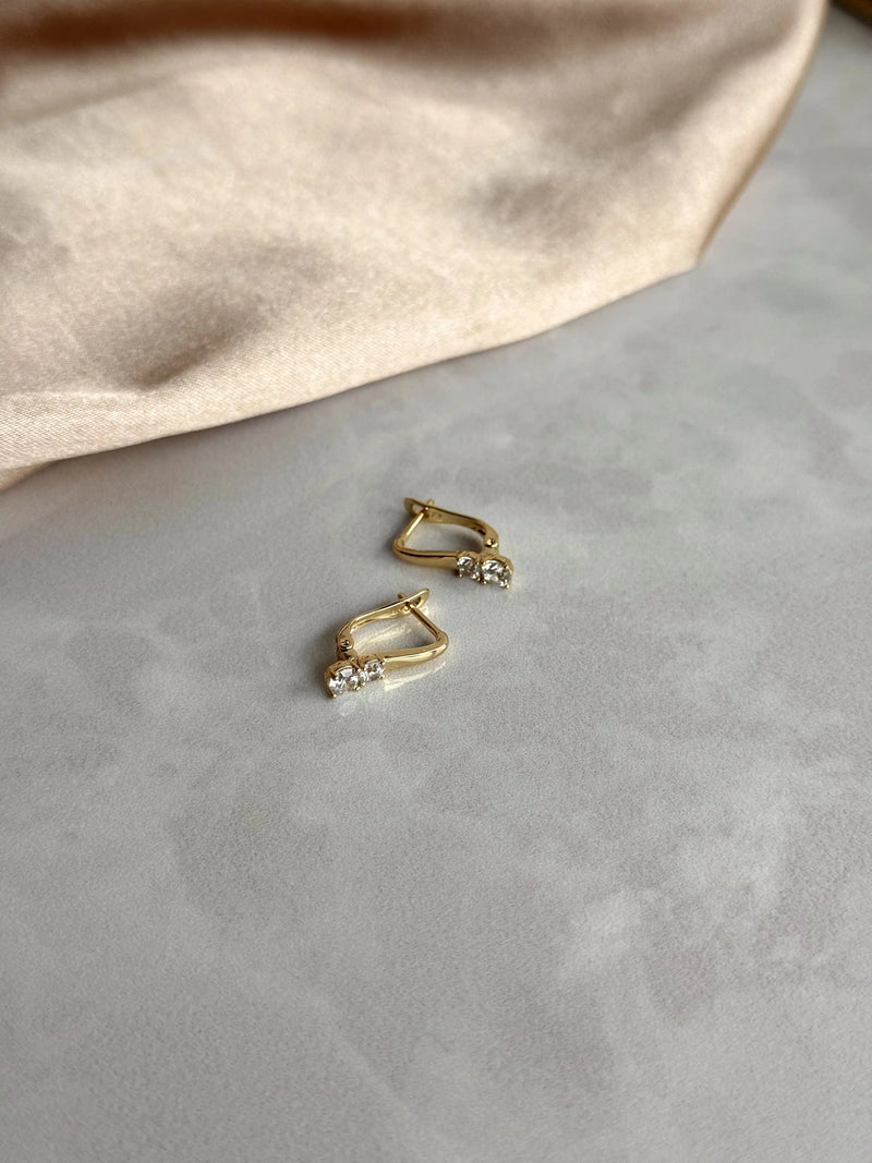 No. 14 Earrings 14K Series