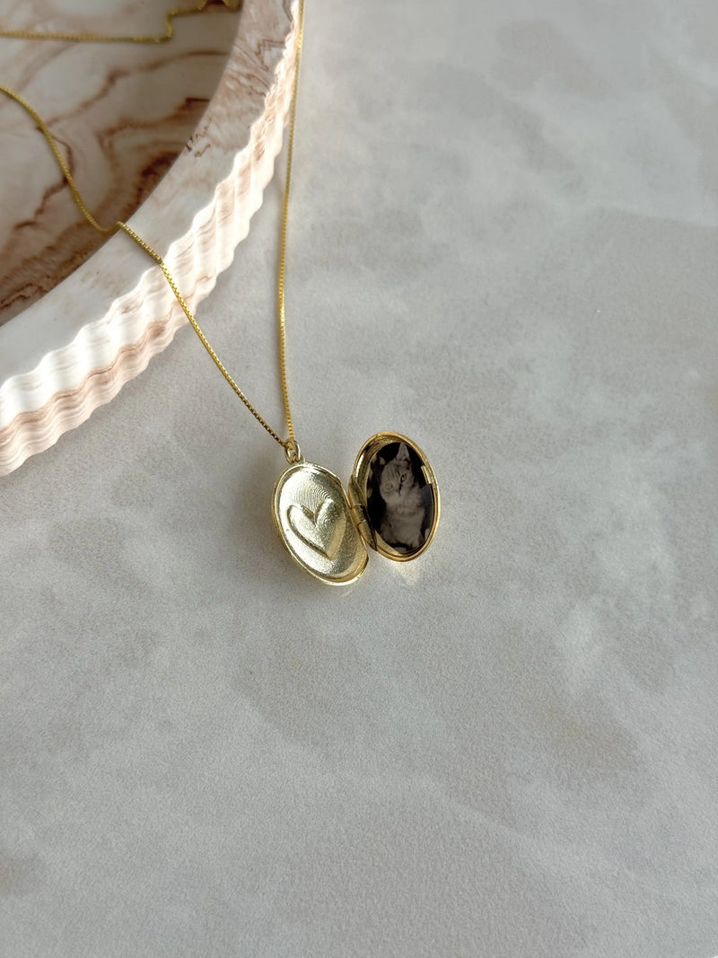 925 Sterling Silver | Heart Photo Locket