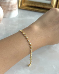 925 Sterling Silver | Stone-Set Star Bracelet - thumbnail 2
