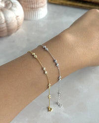 925 Sterling Silver | Clover Chain Bracelet - thumbnail 1