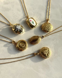 Rectangular Tulip Locket - thumbnail 3