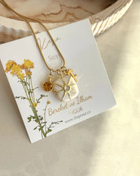 November Sagittarius Birth Month Zodiac Locket - thumbnail 1