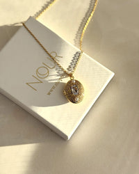 Baguette Stone Locket - thumbnail 2