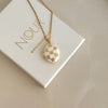 White Daisy Locket