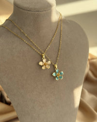 Mini Lotus Flower Necklace - thumbnail 2