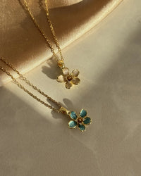 Mini Lotus Flower Necklace - thumbnail 1