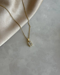 Baguette Stone Necklace - thumbnail 3