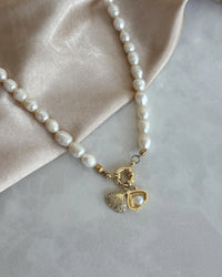 Pearl Seashell Necklace - thumbnail 4