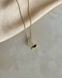 Sapphire Daisy Necklace - thumbnail 2