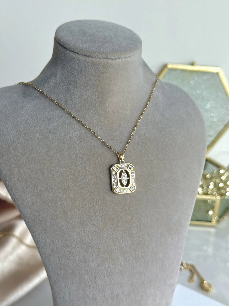 Vintage Square Necklace