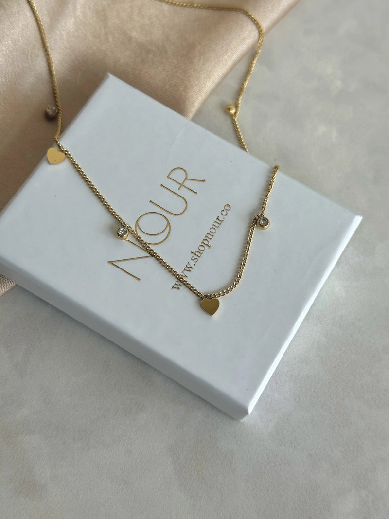 Heart Chain Necklace