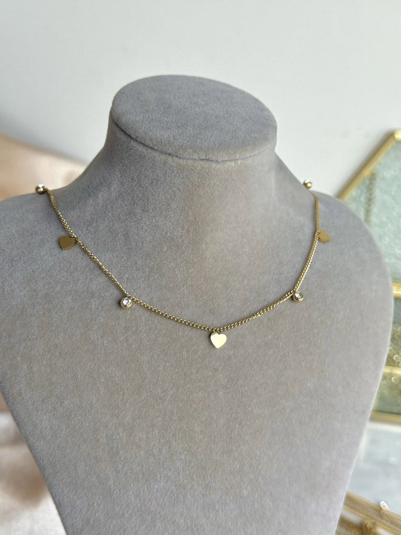 Heart Chain Necklace
