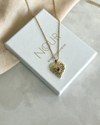Vintage Heart Necklace - thumbnail 1