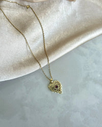 Vintage Heart Necklace - thumbnail 2