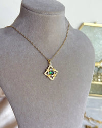 Emerald Star Necklace - thumbnail 1