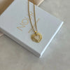 Mother-of-Pearl Heart Necklace
