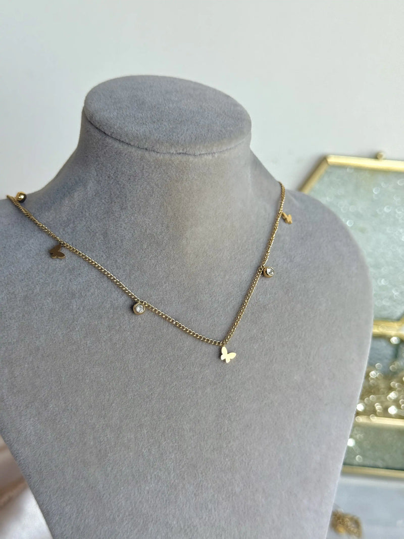 Butterfly Chain Necklace