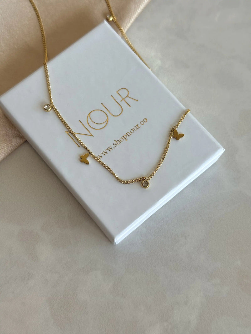 Butterfly Chain Necklace