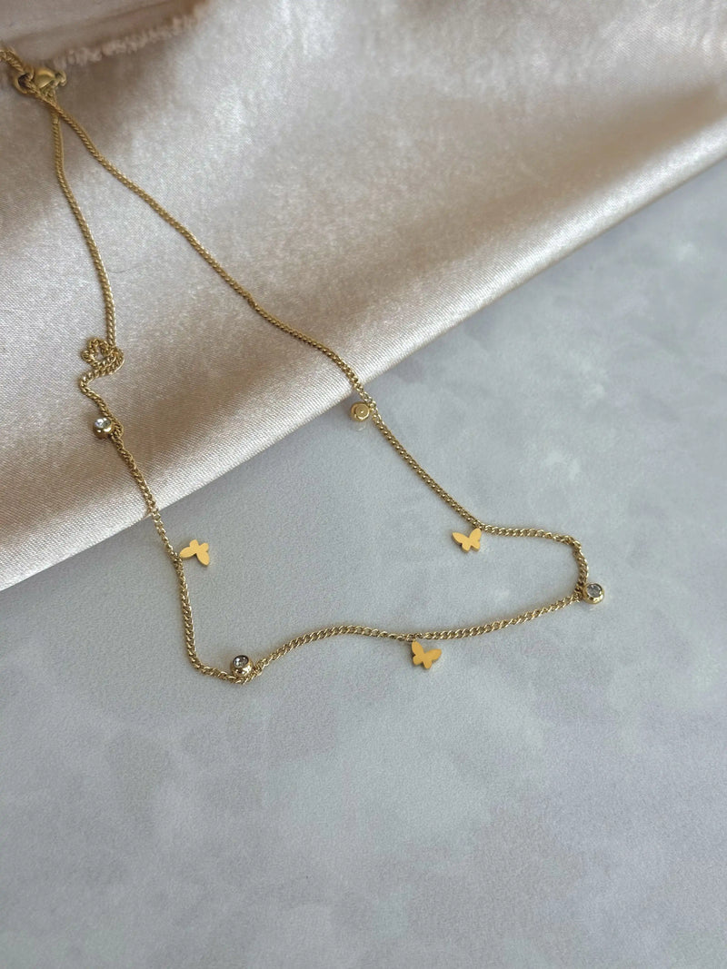 Butterfly Chain Necklace