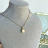 Mother-of-Pearl Tiny Heart Necklace