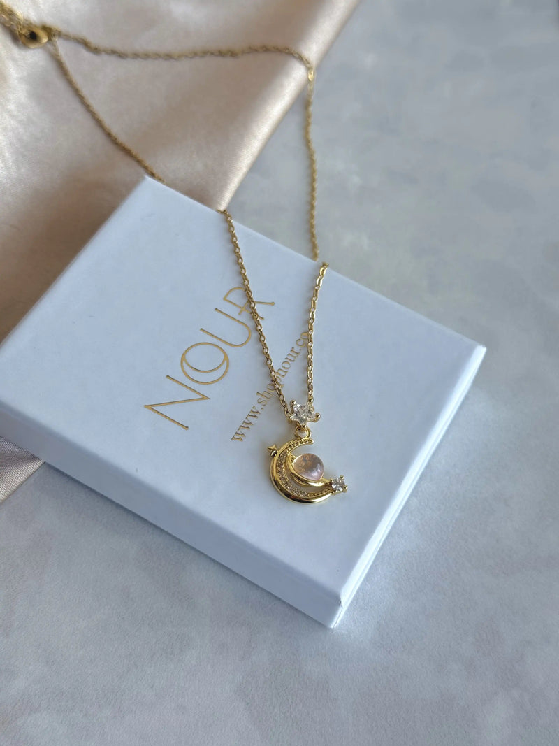 Opal Planet Necklace