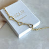 Steel Tiny Heart Bracelet