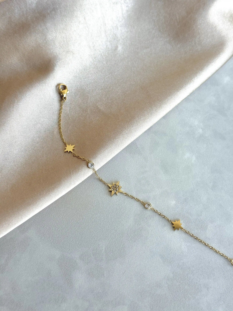 Steel North Star Bracelet