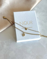 Steel Double Clover Bracelet - thumbnail 1