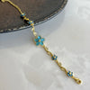 Blue Flower Bracelet Bella Series