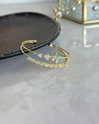 Blue Butterfly Double Bracelet Bella Series - thumbnail 1