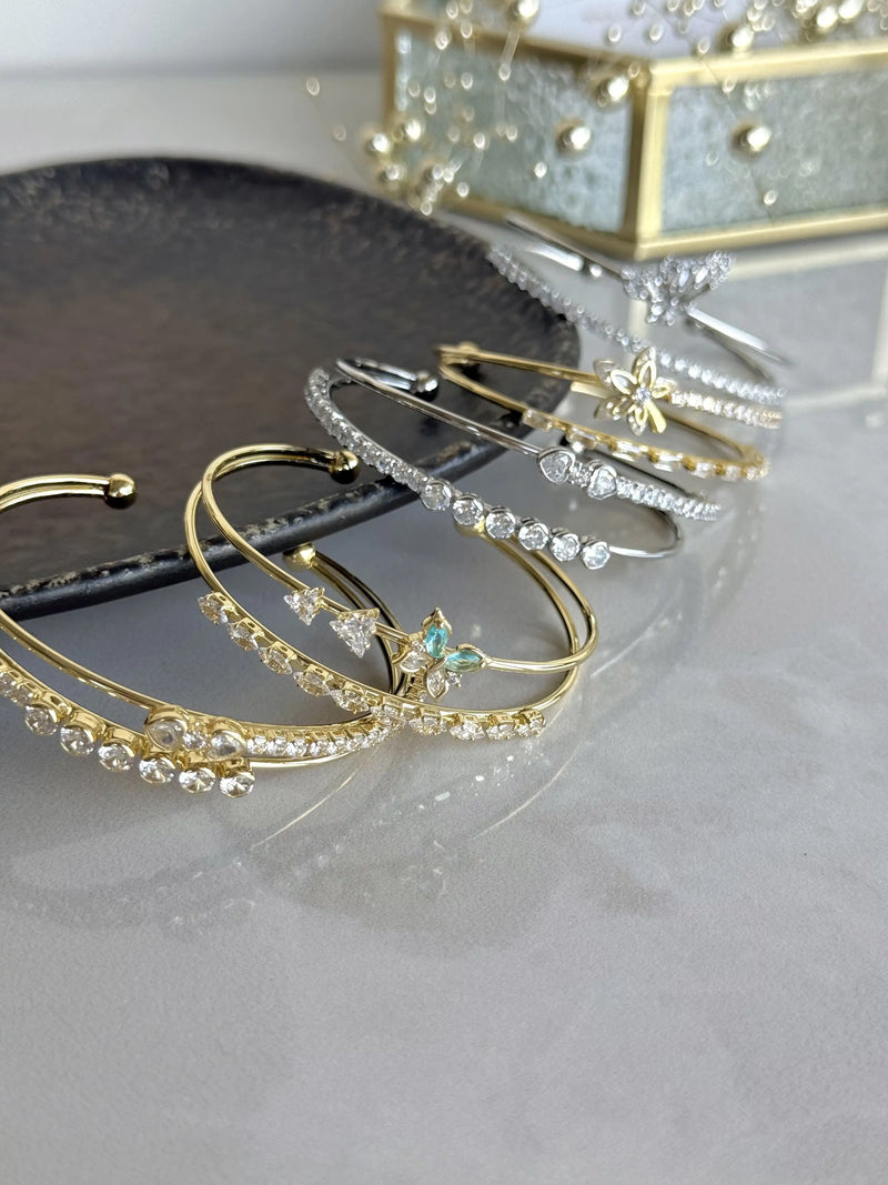 Bella Series Double Bracelet with Stones