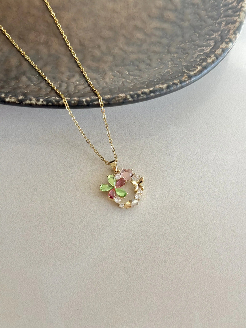 Flower Necklace Bella Series