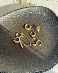 Set of 5 Earrings, 14K Series - thumbnail 2