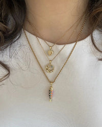 Heart Fish Necklace Set - thumbnail 1