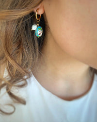 Antique Pearl Bead Earrings - thumbnail 4